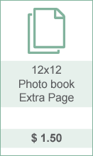 12x12 Photo book Extra Page