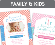 kids, family invitations - Smilebox