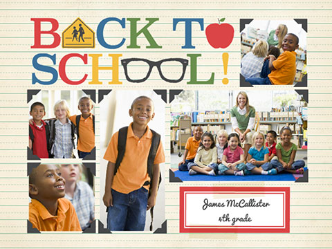 Playful School Icons  -  Smilebox School Collage