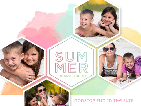Summer Patterns Collage  -  Smilebox Summer Collage