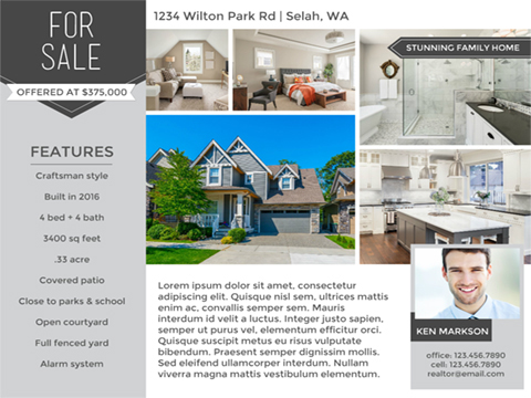 Real Estate flyer - Featured Listing