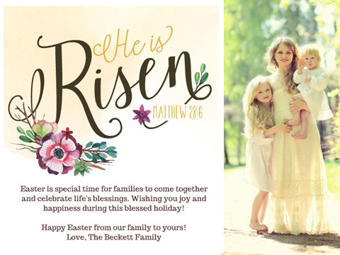 Easter greeting - Easter Sentiments