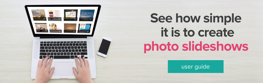 Create photo slideshows simply with Smilebox