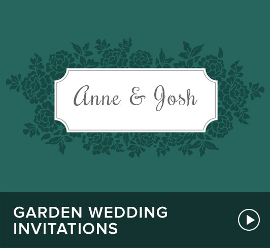 Garden Wedding Invitation